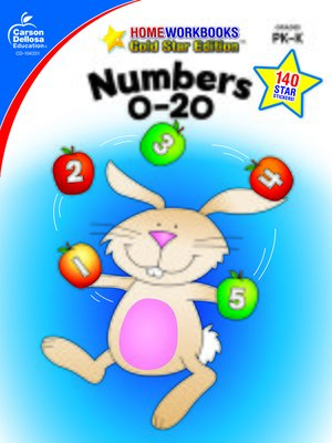 cover image of Numbers 0-20, Grades PK--K